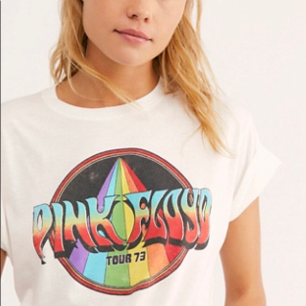 ☁️🌈DAYDREAMER for Free People - Pink Floyd Tee